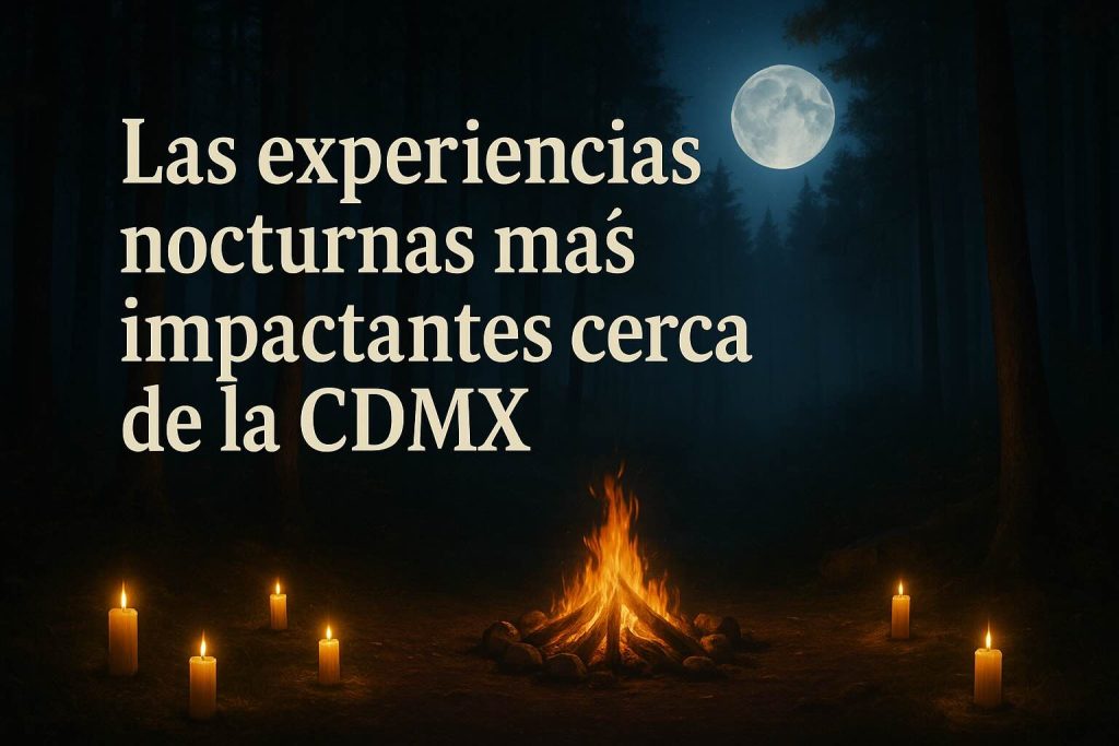 Las experiencias nocturnas más impactantes cerca de la CDMX para cerrar octubre