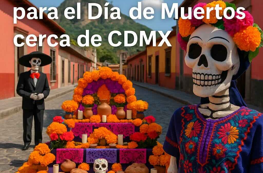 Tres pueblos mágicos cerca de CDMX para vivir el Día de Muertos.