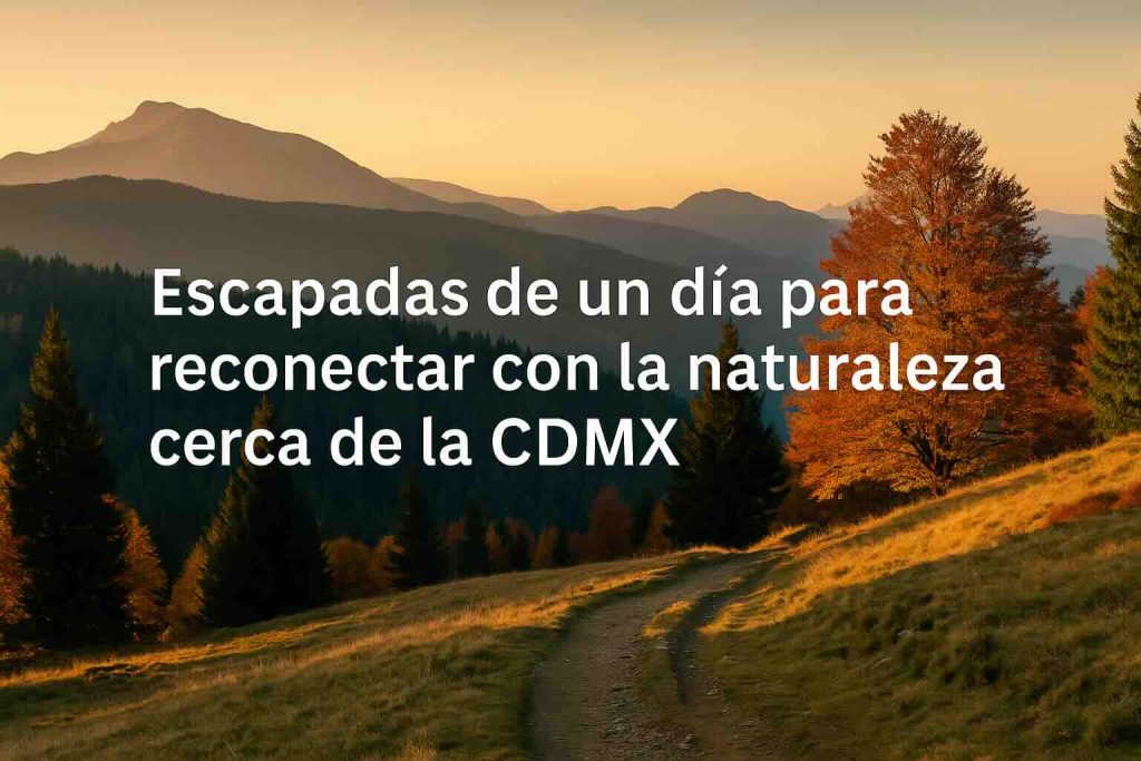 Escapas un día noviembre cerca de CDMX Tutto