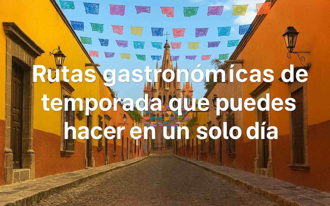 Rutas gastronómicas de temporada que puedes hacer en un solo día desde la CDMX