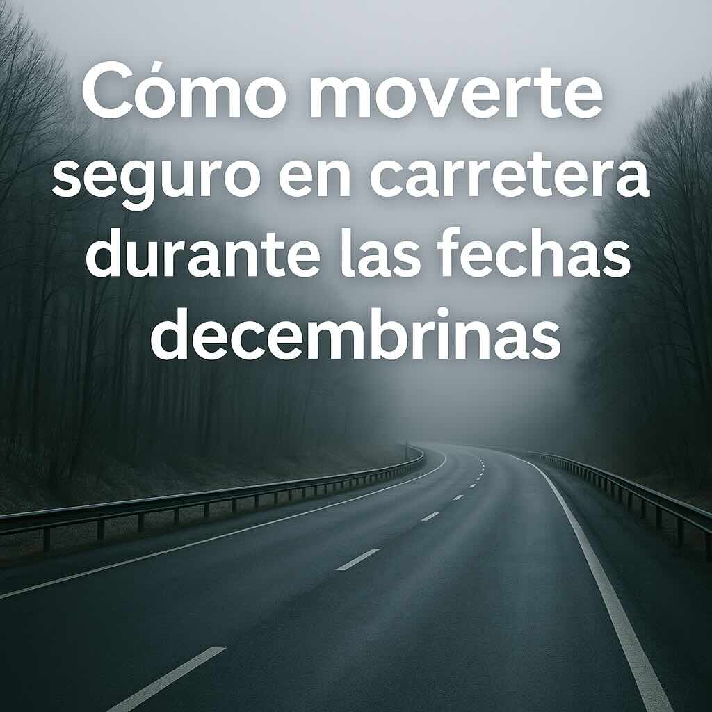 Cómo moverte seguro en carretera durante las fechas decembrinas