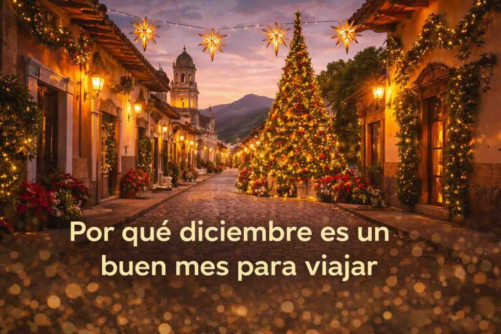 Por qué diciembre es un buen mes para viajar