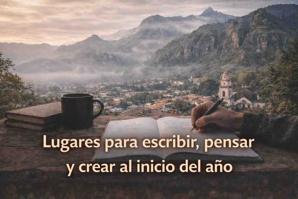Lugares para escribir, pensar y crear al inicio del año