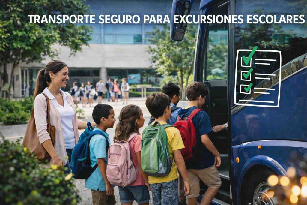 Excursiones escolares: cómo elegir un transporte seguro para estudiantes