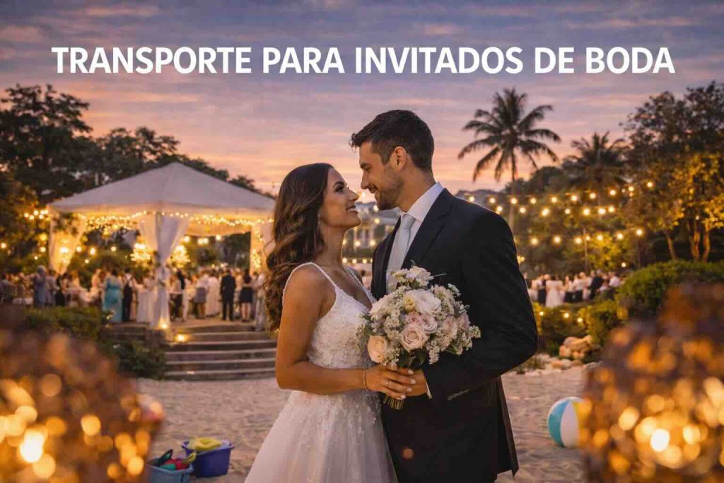 Transporte para invitados de boda
